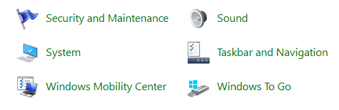 Control Panel